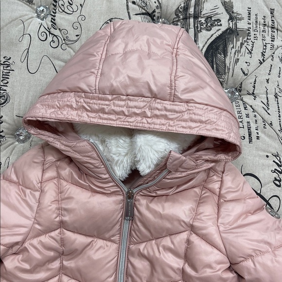 💥 Michael Kors Faux Fur Trimmed Puffer Jacket - Picture 10 of 11